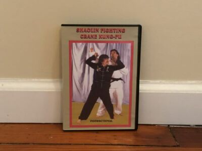 SHAOLIN FIGHTING CRANE KUNG FU DVD footwork applications chinese style 