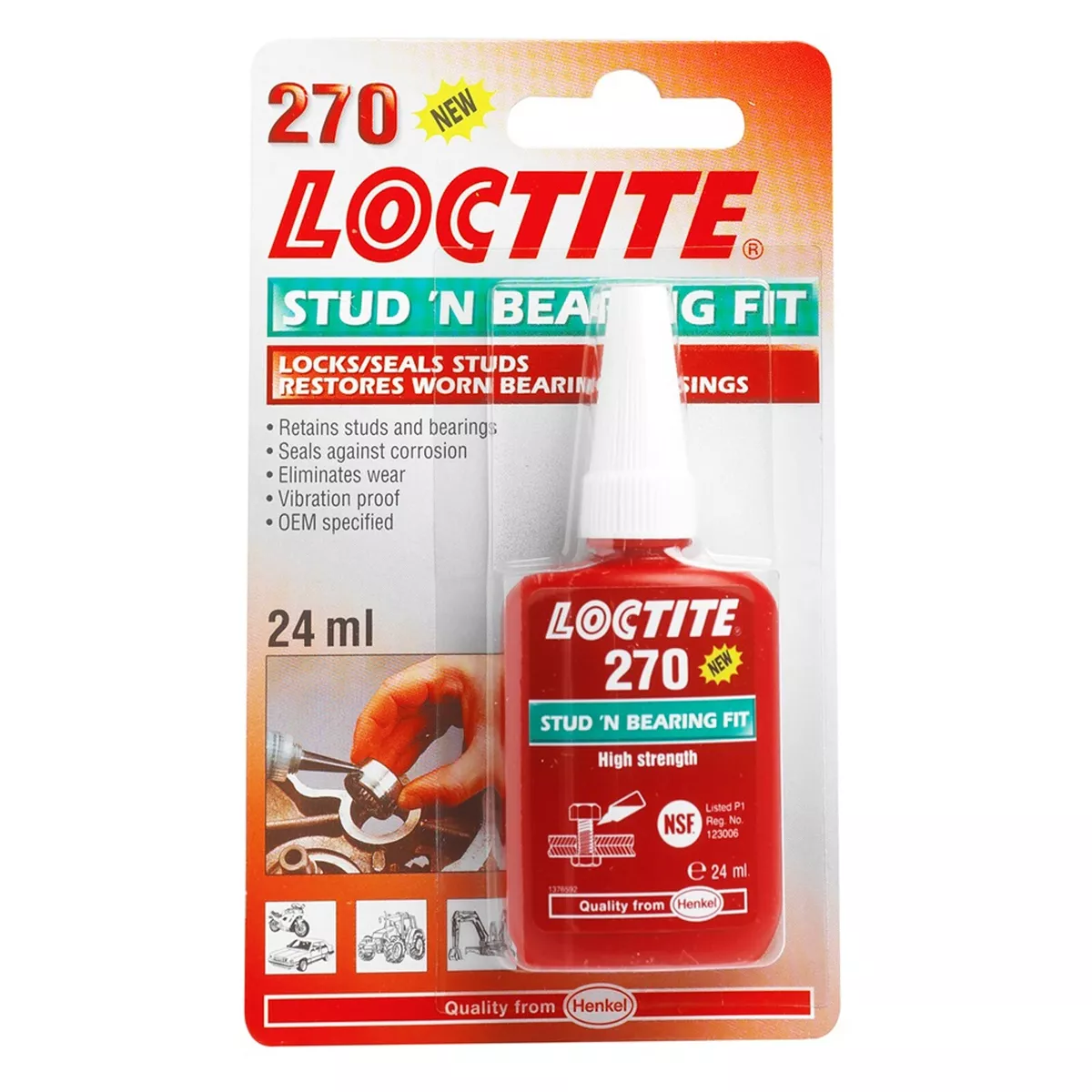 Loctite 270 Green Threadlocker