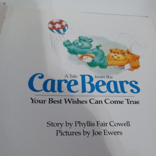 Vintage 1984 Care Bears "Your Best Wishes Can Come True" Storybook - - Picture 4 of 4