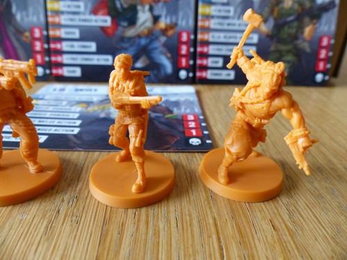 Zombicide 2nd Edition: Bagby, Big Devil, Carol, Lil' Will! Kickstarter Exclusive - Picture 3 of 9