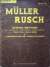 MULLER-RUSCH STRING METHOD BOOK 2 TWO - VIOLIN - MUSIC SHEET