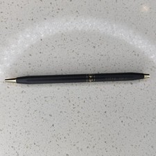 Cross  Ladies Matte Black  Gold Leaves  Ballpoint Pen Inscribed