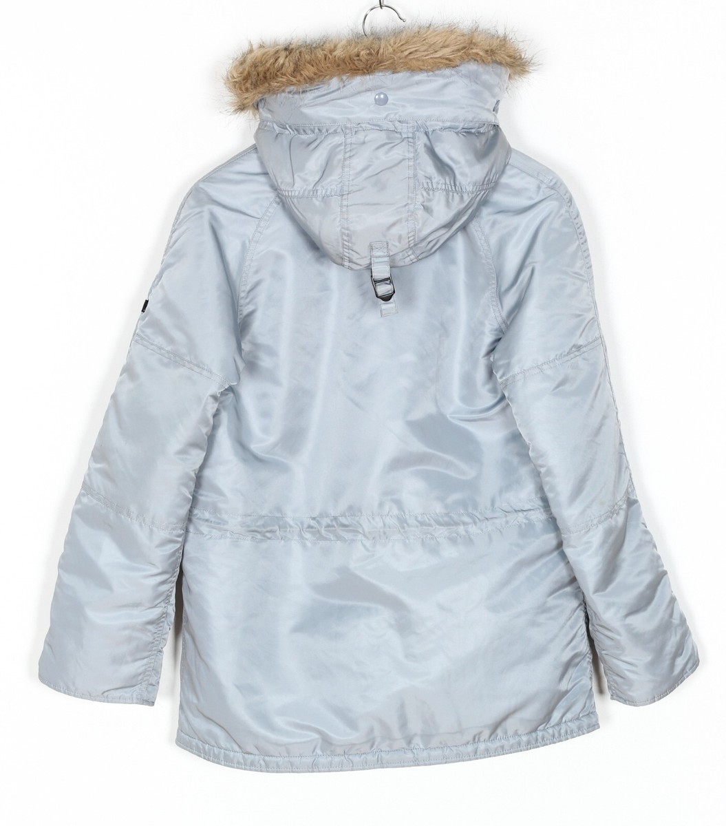 B−factoryALPHA INDUSTRIESジャンパー ALPHA INDUSTRIES N3B Parka Jacket Women Size M Fur Hooded