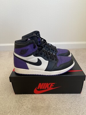 靴 Air Jordan1 High Court Purple 2018 26.5 s-l400.jpg