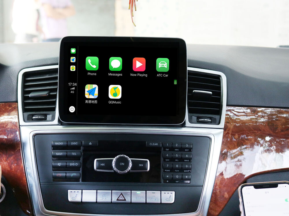 Android Touch Screen Display for Mercedes Benz M ML W166 GL X166