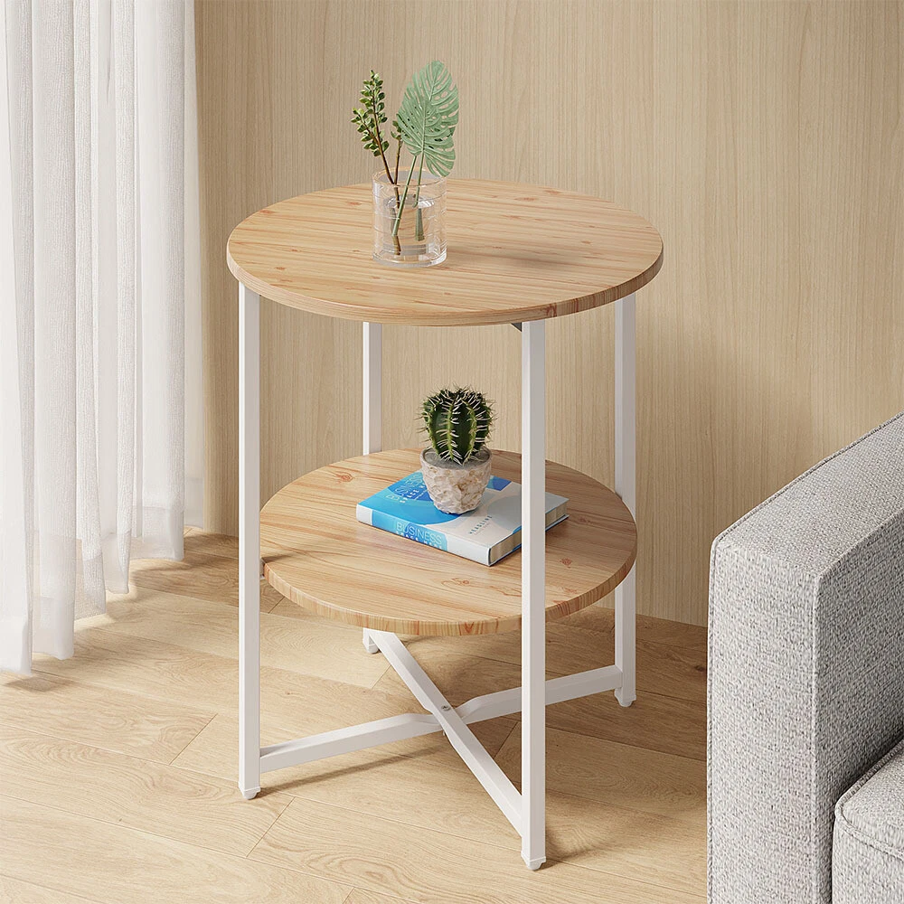 Chairside end online table with storage