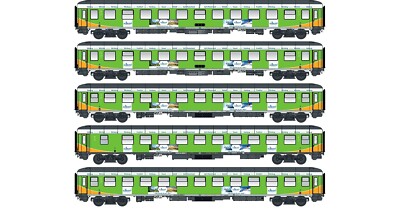 LS Models LS46034  | 5tlg.- Set | Alpen-Sylt Nachtexpress | Epoche VI  | NEU/OVP