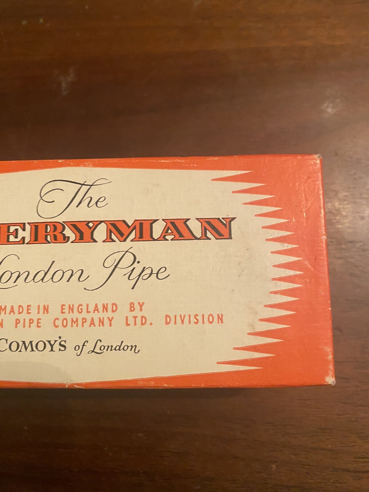 vintage Everyman London Pipe TOBACCO PIPE BOX Only LONDON ENGLAND eBay