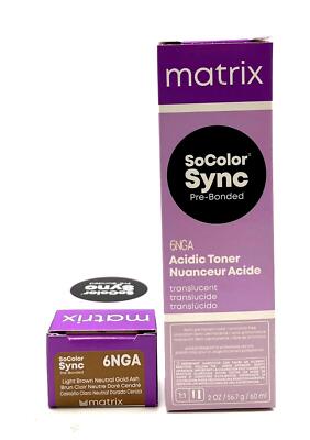 Matrix SoColor Sync Pre-Bonded 6NGA Toner 2 oz