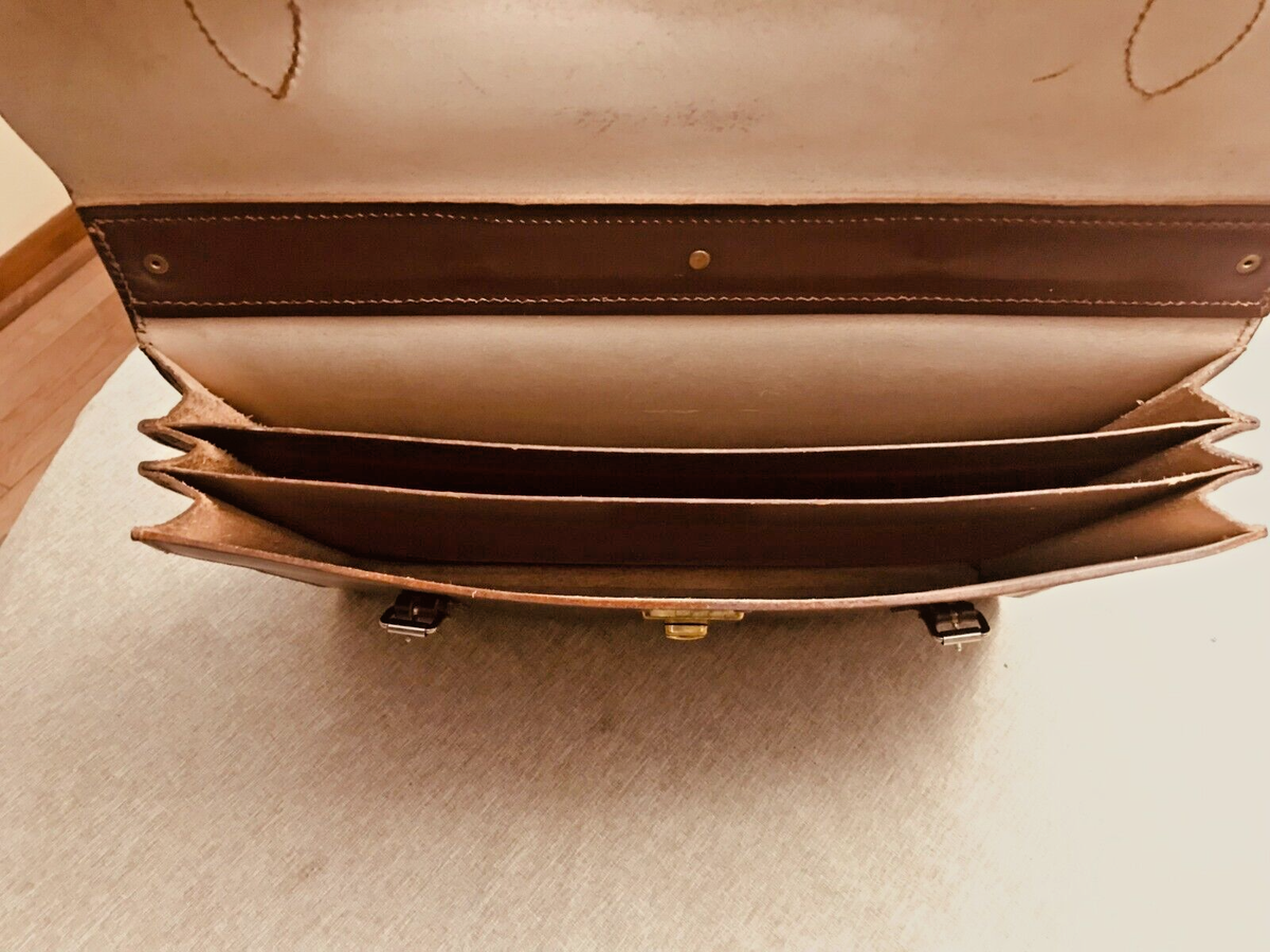 BARROW & HEPBURN Vintage Leather Briefcase / Satchel BARROW & HEPBURN Vintage Leather Briefcase / Satchel