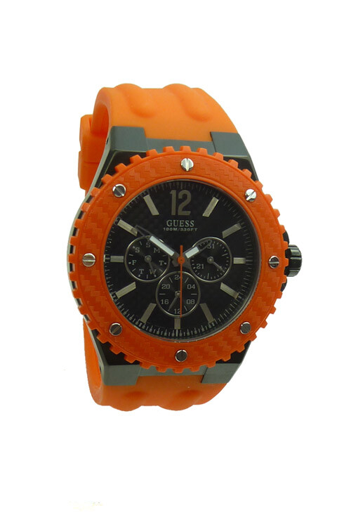 orange guess watch