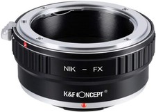 Lens Mount Adapter for Nikon AI/F Mount Lens to Fujifilm X Series FX Camera Body