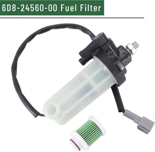 Fuel Filter 6D8-24560-00 6D8-24519-00 for Yamaha 30-115HP 4-Stroke Outboard - Foto 7 di 9