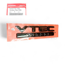 VTEC TURBO REAR LOGO EMBLEM BADGE FOR 2021-2022 Honda Civic FE Sedan Hatchback