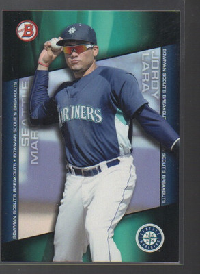 JORDY LARA  2014 BOWMAN DRAFT BOWMAN SCOUT'S BREAKOUTS CARD #BSB-JL