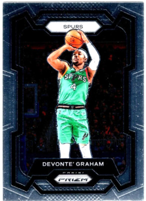 2023-24 Panini Prizm Basketball Devonte' Graham No. 233 San Antonio Spurs