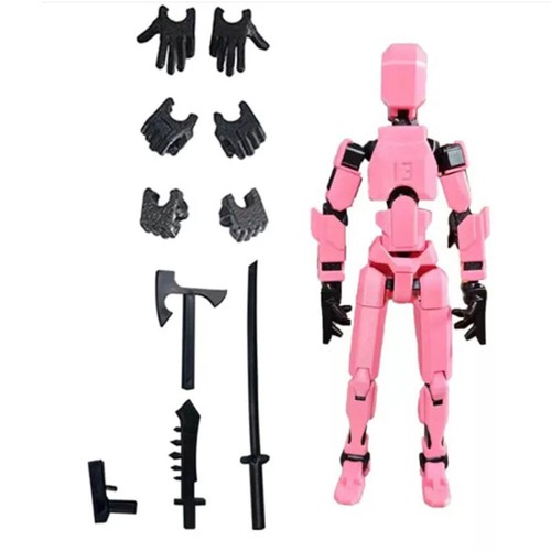 3D Multi-jointed Figures Robot T13 Titan 13 Action Figure Nova N13 Dummy Titans - Picture 11 of 22