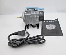 NEW VIVOSUN Commercial Hydro Air Pump Fish Aquarium 634GPH 25W