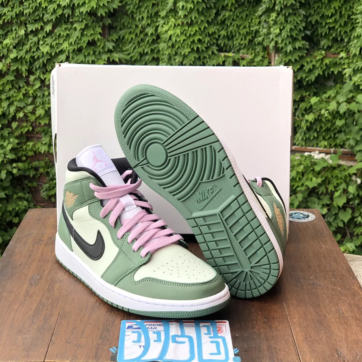 WMNS AIR JORDAN 1 MID SE DUTCH GREEN - donatoparrucchieri.com