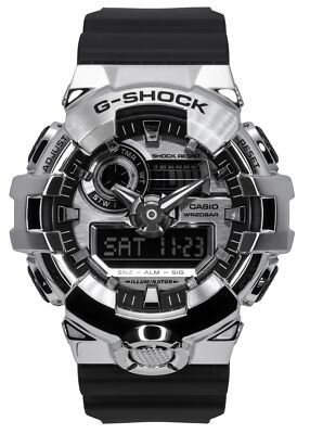 Casio G-Shock Silver Dial Quartz Sports 200M Men's Watch GM-700-1A