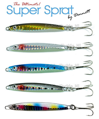 Dennett Saltwater Pro Super Sprat Sea Fishing Lures Jig Sea Trout