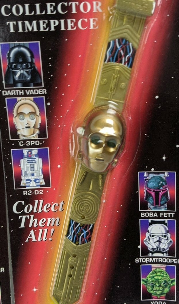 1996 Hope Industries Star Wars Darth Vader & C-3PO & R2-D2