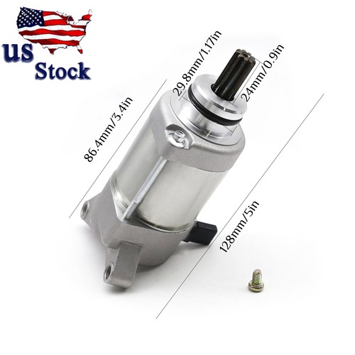 Motorcycle Engine Starter Motor For 2007-2015 WR450F WR-450 449CC Motorcross Pit - Imagen 2 de 9