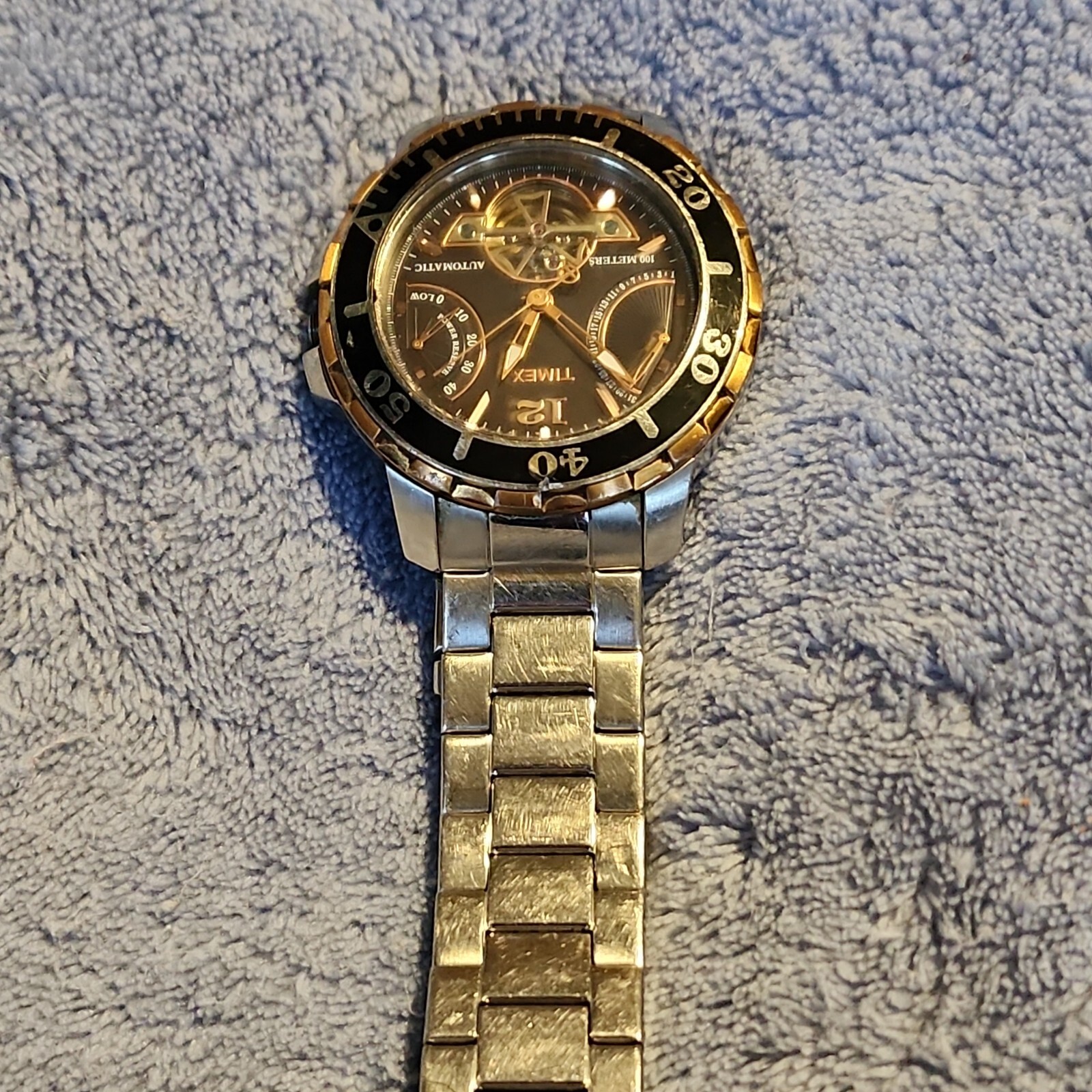 VINTAGE TIMEX MULTIFUNCTION AUTOMATIC  DIAL  MEN'… - image 9