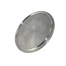 2.5" 63 mm Tri Clamp Sanitary End Cap Stainless Steel 316 Ferrule Flange