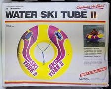 Vintage 1985 Intex Water Ski Tube II 56" Towable Heavy Vinyl Brand New Unused