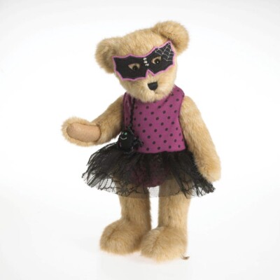 Charlott Boyds 12'' Halloween bear mask costume & spider MWMT 4034004