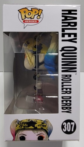 Funko POP! Cómics de Heroes Harley Quinn #307 Roller Derby Birds of Prey nuevos en caja DC - Imagen 4 de 6