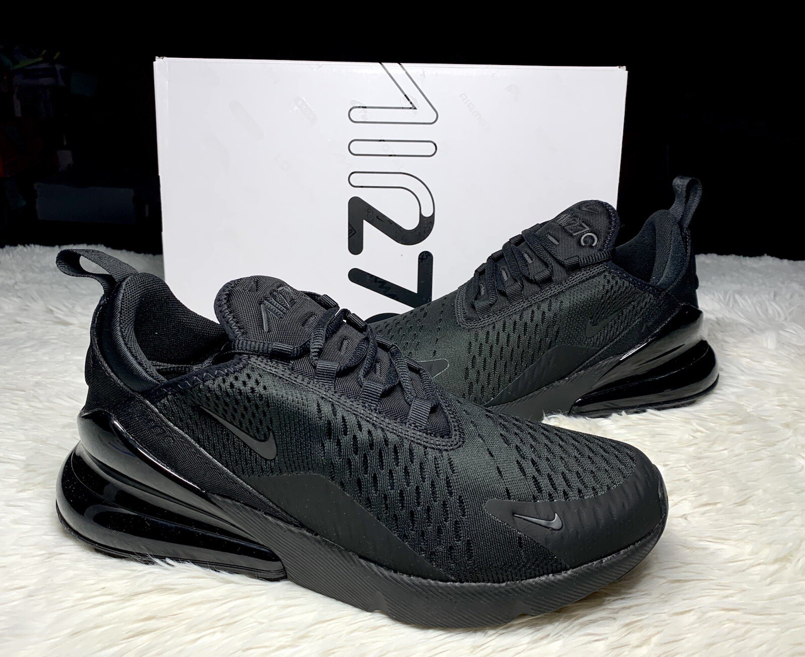 Nike Air Max 270 Triple Black 2018 
