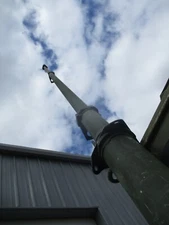 Used Will-Burt 10M Telescoping Antenna Mast AB-1386/U, Extends Partially-UFIX