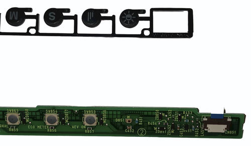 Buttons, Bedienleiste, Knopfleiste 05A25636C1 | für EIZO S2202W - Bild 2 von 5
