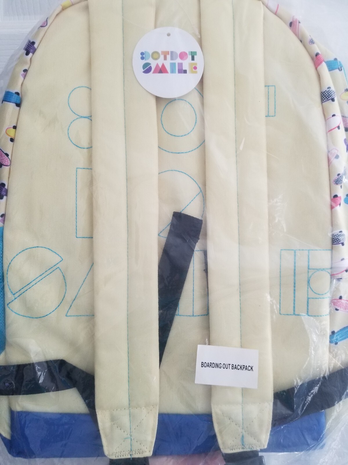 DDS Backpack Skateboard KIDS BNWT YELLOW