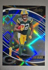 2025 Panini Absolute - Rookies Matthew Golden #158 Blue Diamonds /425 (RC)