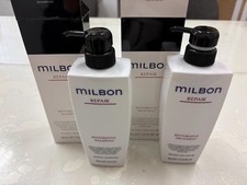 Milbon Repair Restorative Shampoo  Treatment 500ml 17.6oz Set Bottle from japan