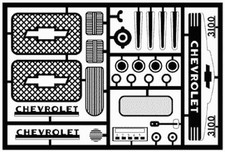 Model Car Garage 1950 Chevy 3100 Pickup Truck Detail Set Mcg-2026 Model Car Garage 1950 Chevy 3100 Pickup Truck Detail Set Mcg-2026