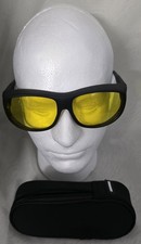 Cocoons Polarized Yellow Protector Glasses Flex Fit Includes Case