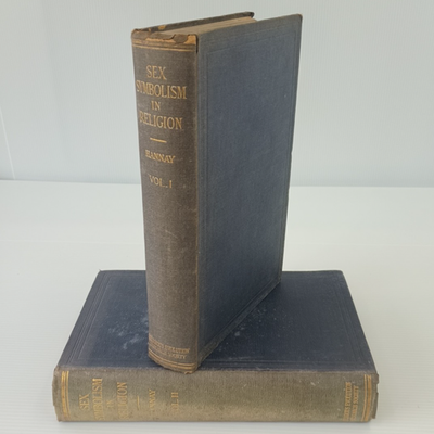 #ad #ad Sex Symbolism In Religion by J.B. Hannay 1922 Vol 1 amp; 2 set AU $350.00