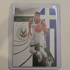 Panini 2019-20 Mosaic Men of Mastery Giannis Antetokounmpo #17 Bucks