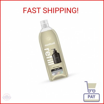 Method Gel Hand Soap Refill, Vetiver + Amber, 34 Fl Oz (Pack of 1) (Packaging Ma