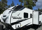 2 Side Decals Fits North Trail Ultra Lite RV Sticker Trailer Camper Black