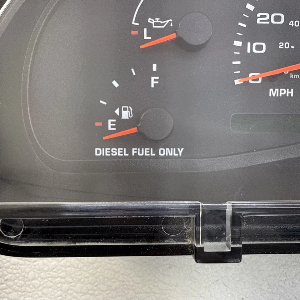 2002-2004 Ford Excursion OEM Speedometer Instrument Cluster Assembly DIESEL ONLY - Image 2 of 4