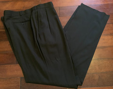 Cordovan  Grey Olive Wool Pant Size 48 R