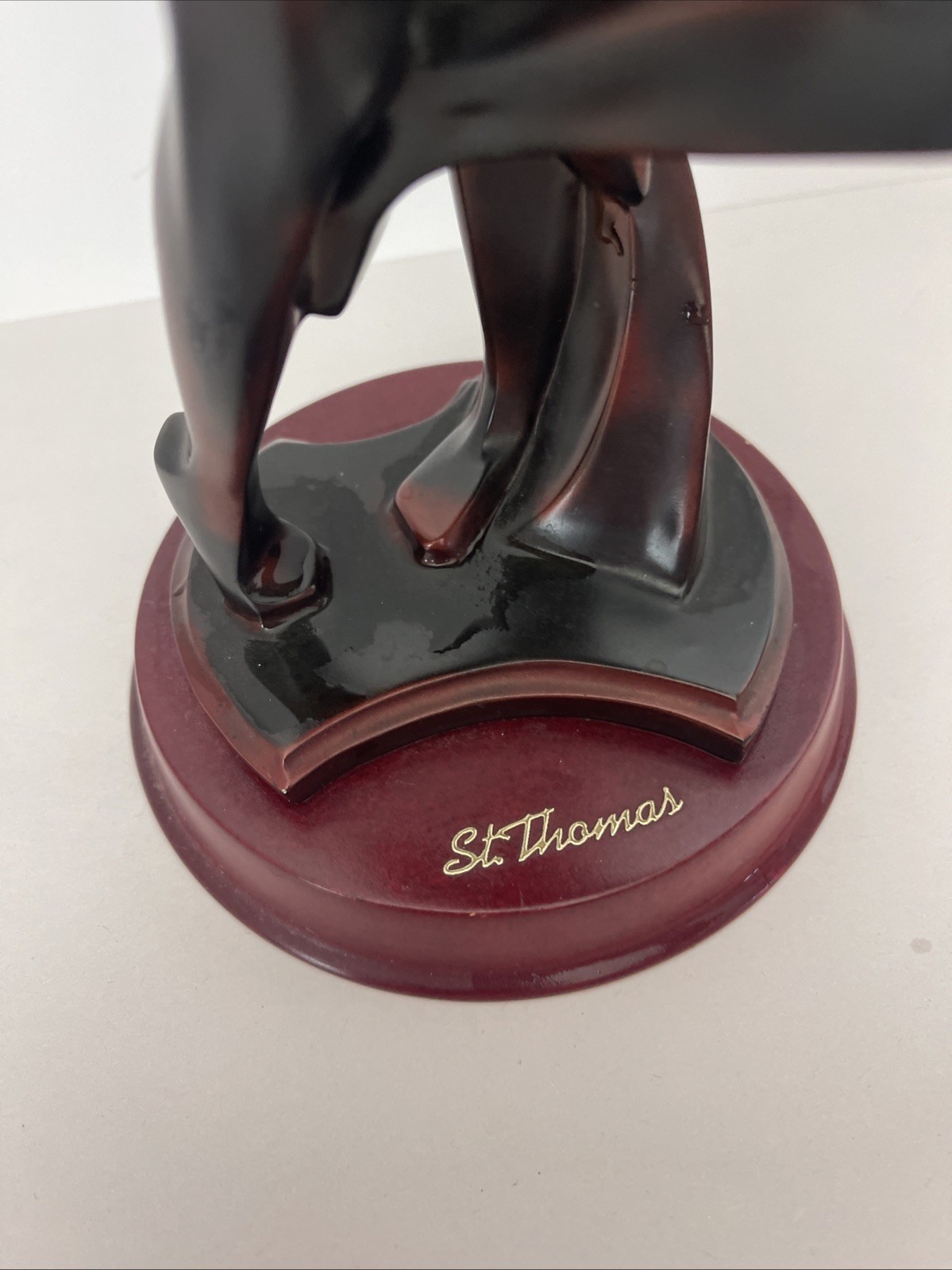 Herco Embracing Couple Dancing Art Sculpture Figurine Resin 12.5” St. Thomas