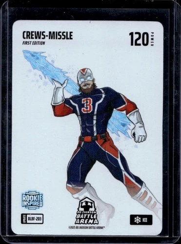 2025 Bo Jackson Battle Arena Update Crews-Missle Blizzard Battlefoil #BLBF-203