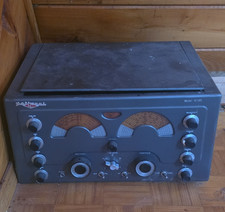 National NC-183 Base Station AM/CW Analog Receiver Gray w/ Headphone Jack