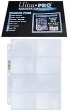50 Ultra Pro Platinum 8-pocket Pages Vintage Bowman Card Coupon Sports Protector